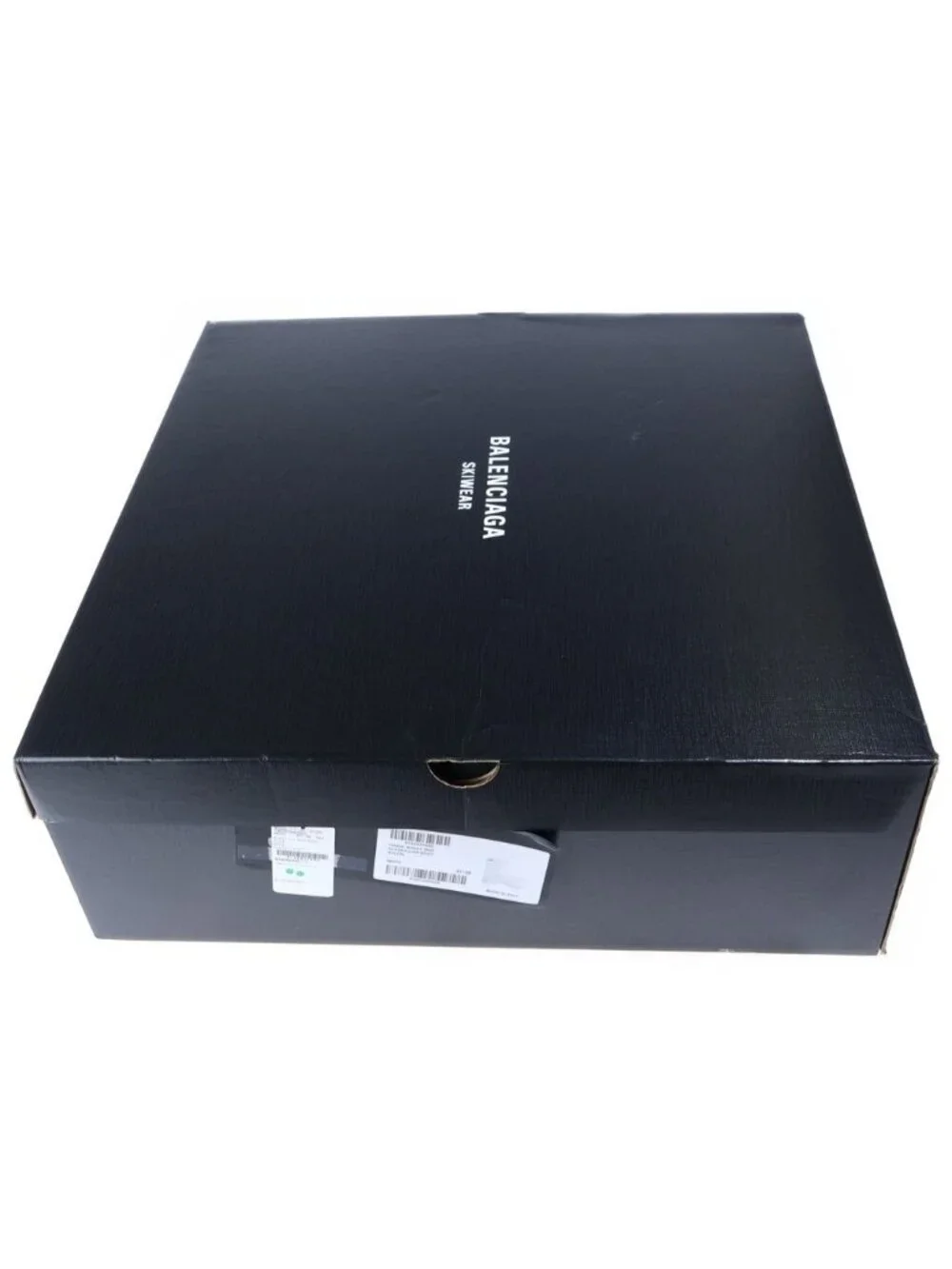 Balenciaga Alaska Logo Design Nylon Boots White